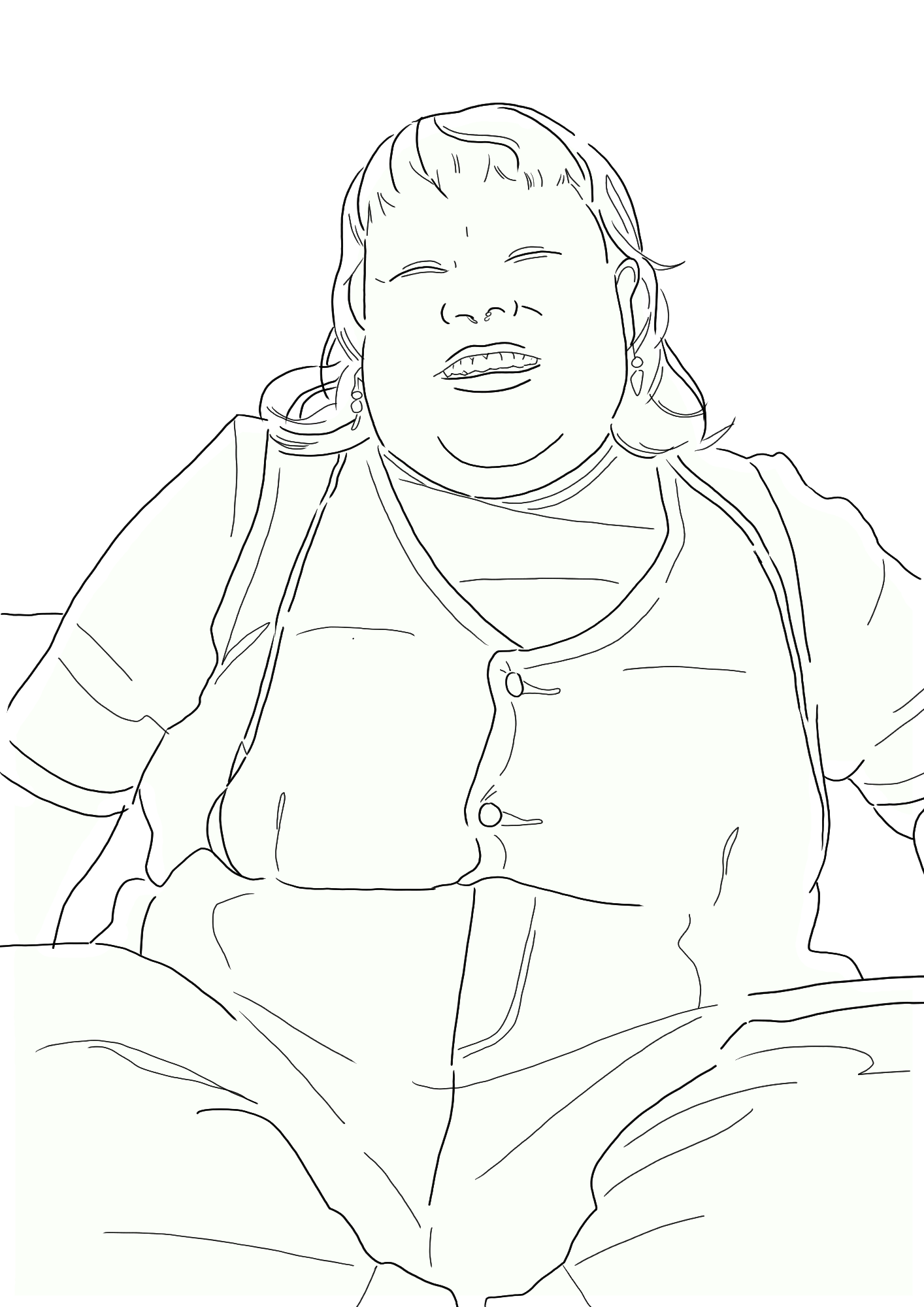 Drawn illustration of Belmo Belmore