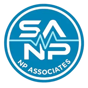 San Antonio NP Associates brand logo representing trusted in-home medical care for Bexar County residents.
