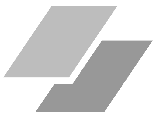 Soft geometric shapes forming a rounded, minimal brand icon.