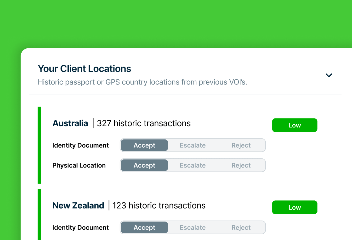 AML policy generator available in Livesign