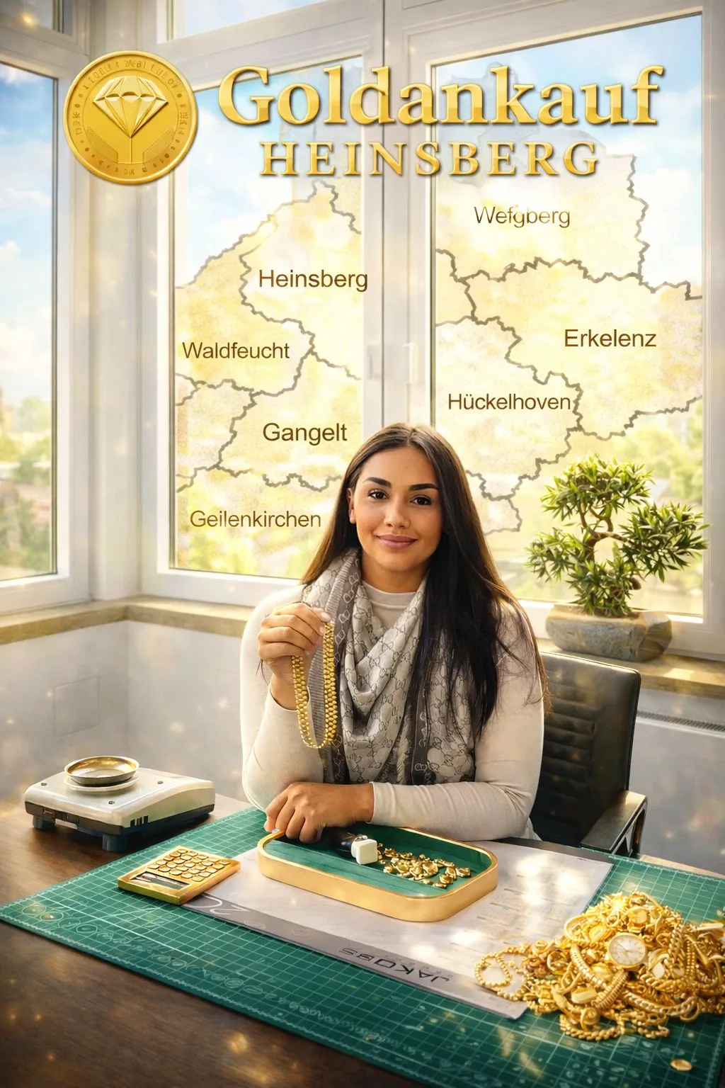 Goldankauf Heinsberg - Geschäft Frontansicht