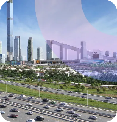 New Company Formation in Dubai with modern skyscrapers and urban infrastructure