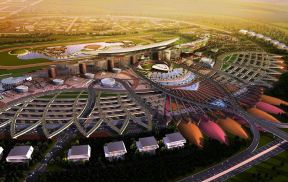 Business Start Up In Dubai: Innovative architectural design of futuristic complex