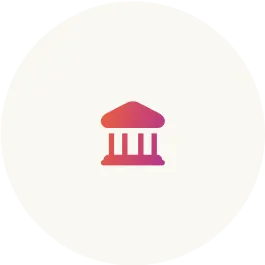 LLC Company Formation In Dubai with government building icon