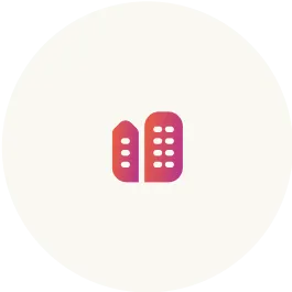 LLC Company Formation In Dubai with minimalist red business document icons