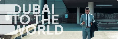 Best Business To Start In Dubai: Professional Businessman Outside Modern Building