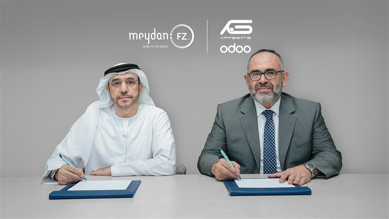 Strategic partnership signing between Meydan Free Zone and Appsgate in Dubai