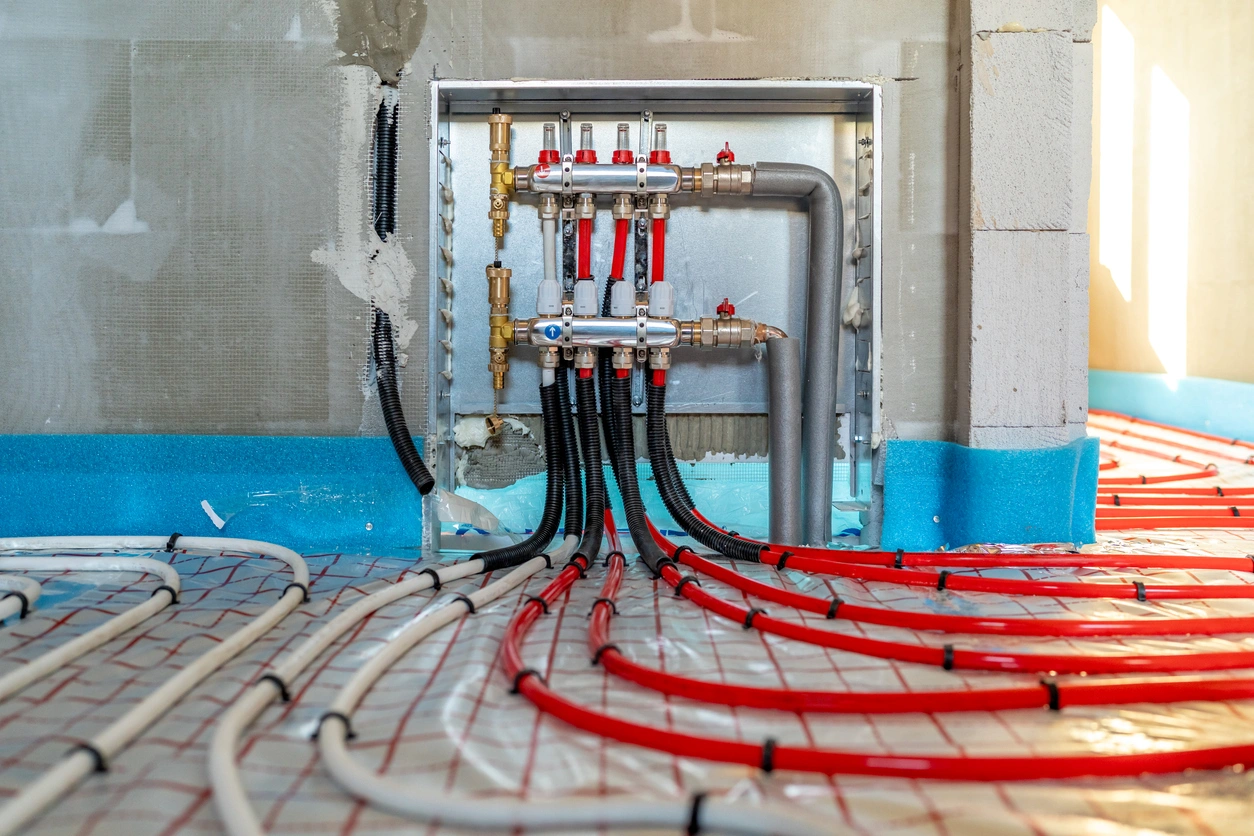 Efficient Heating Installation for New Construction