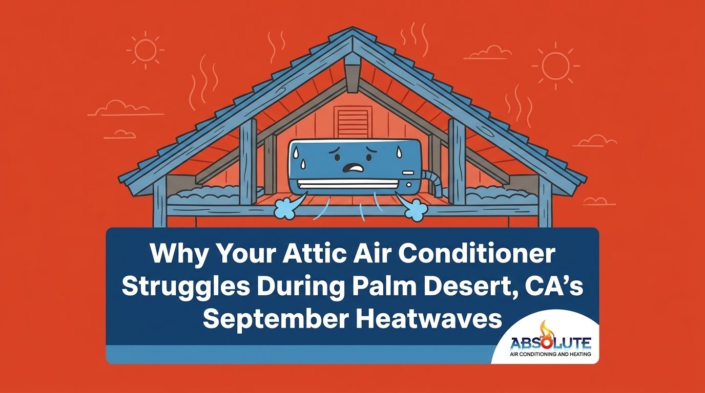 Why Your Attic Air Conditioner Struggles During Palm Desert's September Heatwaves