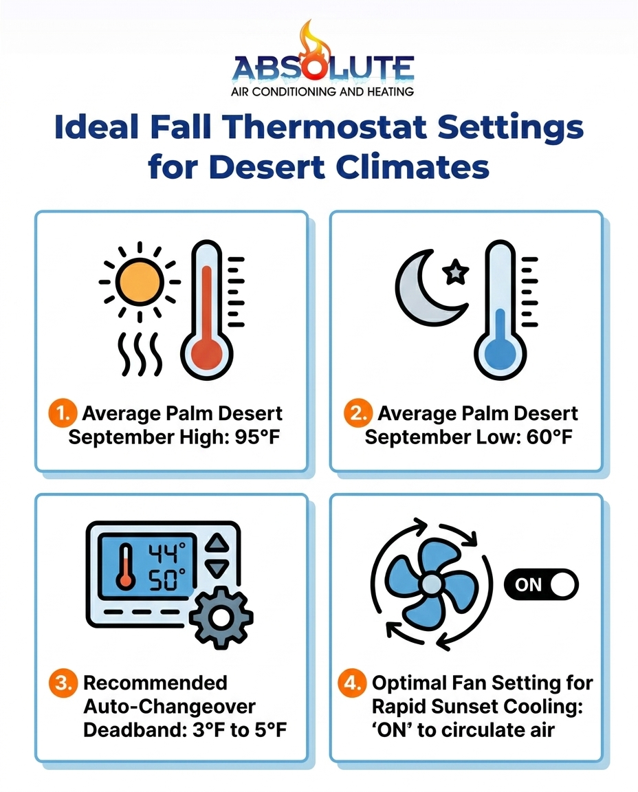 Ideal Fall Thermostat Settings for Desert Climates