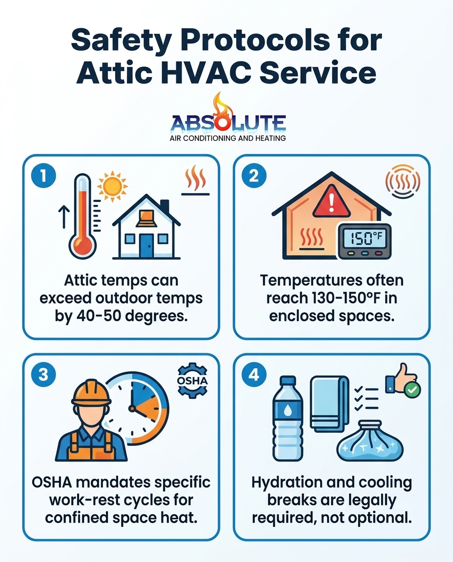 Safety Protocols for Attic HVAC Service