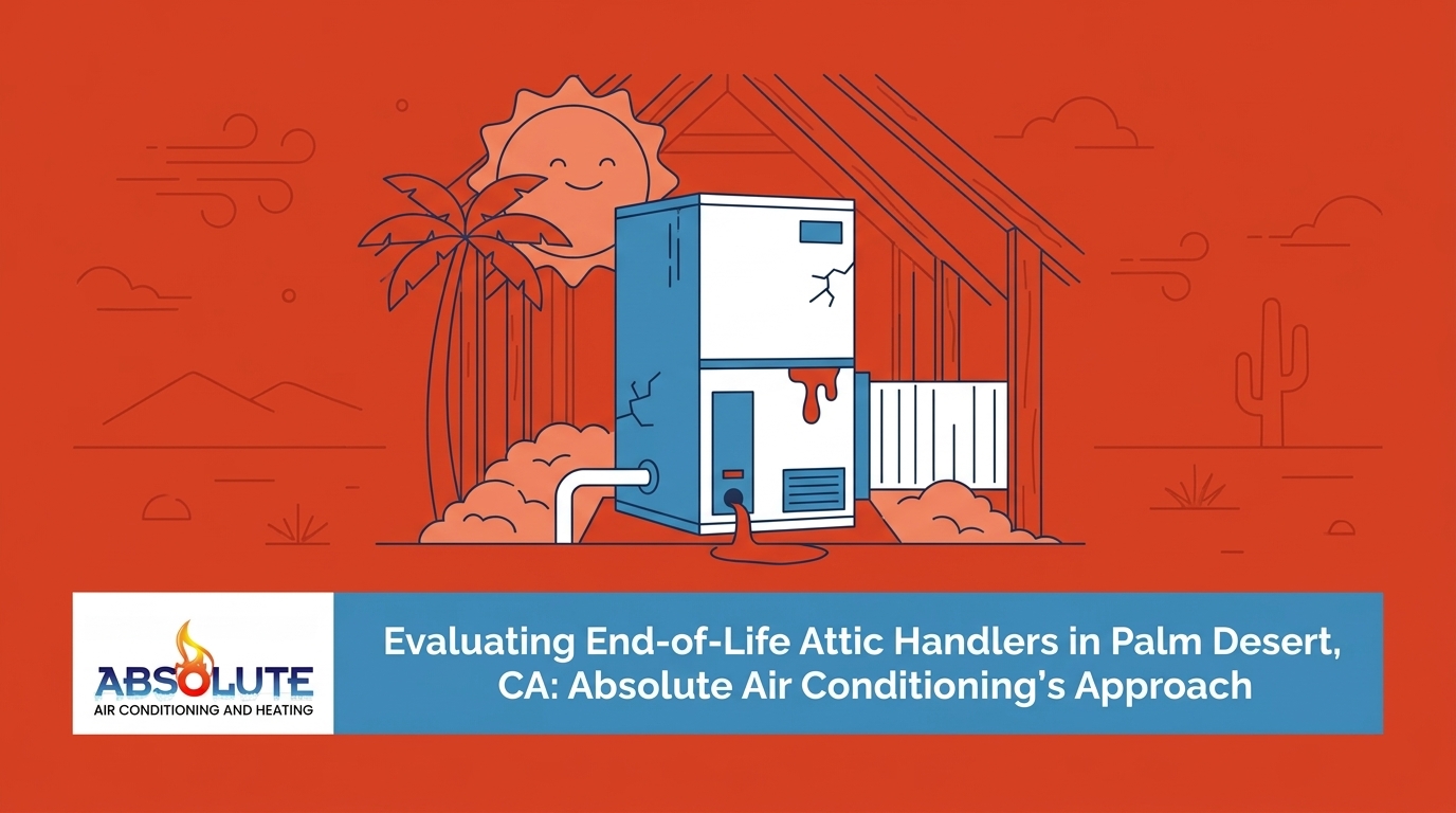 Absolute Air Conditioning's Approach to Evaluating End-of-Life Attic Handlers