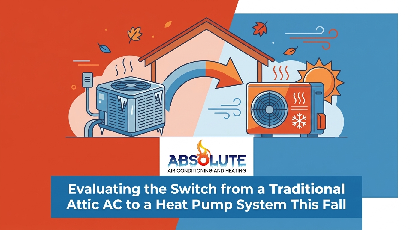 Evaluating the Switch from a Traditional Attic AC to a Heat Pump System This Fall