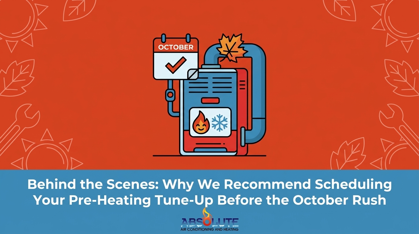 Why We Recommend Scheduling Your Pre-Heating Tune-Up Before the October Rush