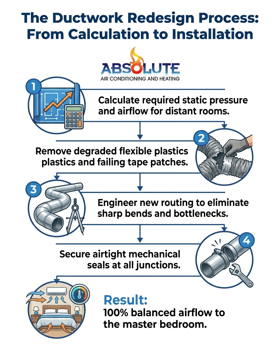 The Ductwork Redesign Process: From Calculation to Installation