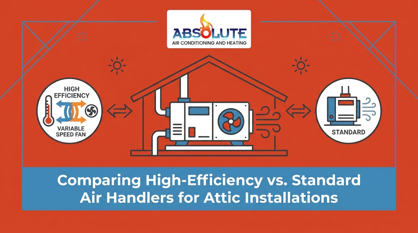 Comparing High-Efficiency vs. Standard Air Handlers for Attic Installations