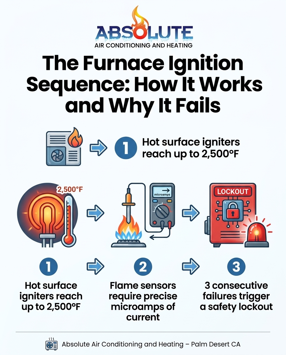 The Furnace Ignition Sequence: How It Works and Why It Fails