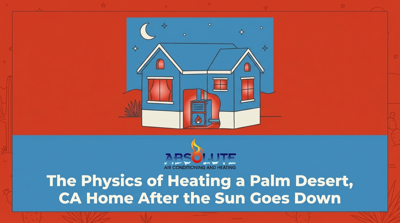 The Physics of Heating a Palm Desert Home After the Sun Goes Down