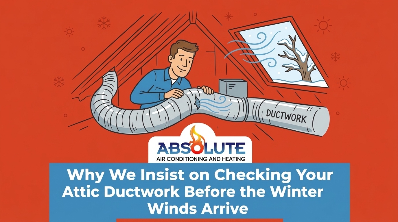 Why We Insist on Checking Your Attic Ductwork Before the Winter Winds Arrive