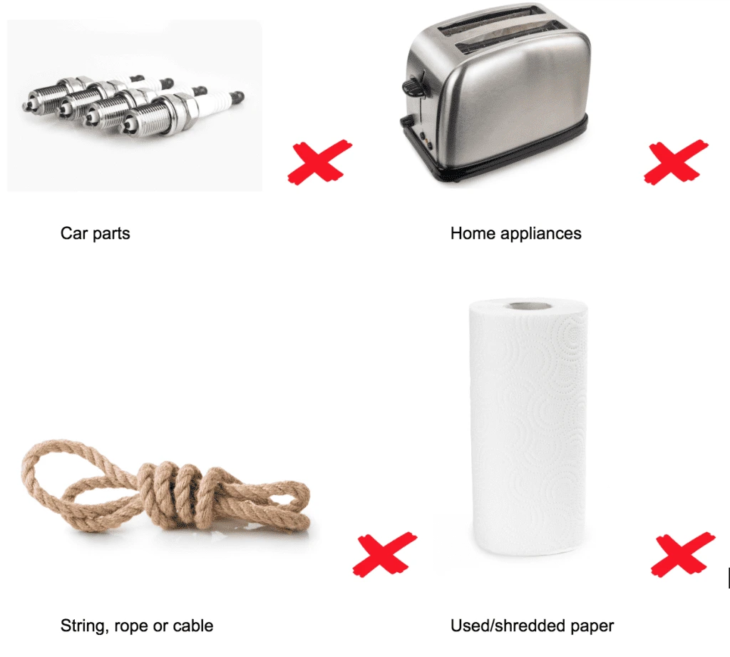 car parts and appliance recycle