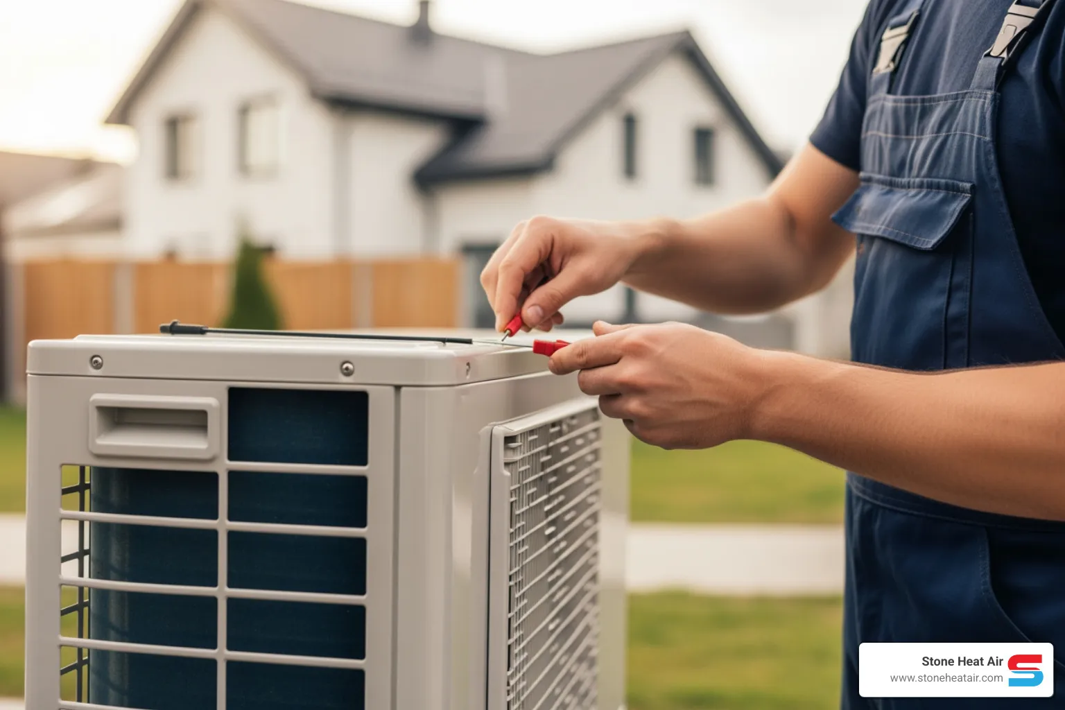 infographic showing the premium heat pump installation process including home assessment, manual j load calculation, proper equipment sizing, expert installation with ductwork evaluation, meticulous connection checks, post-installation testing, and ongoing maintenance support - premium heat pump installation in ashland or