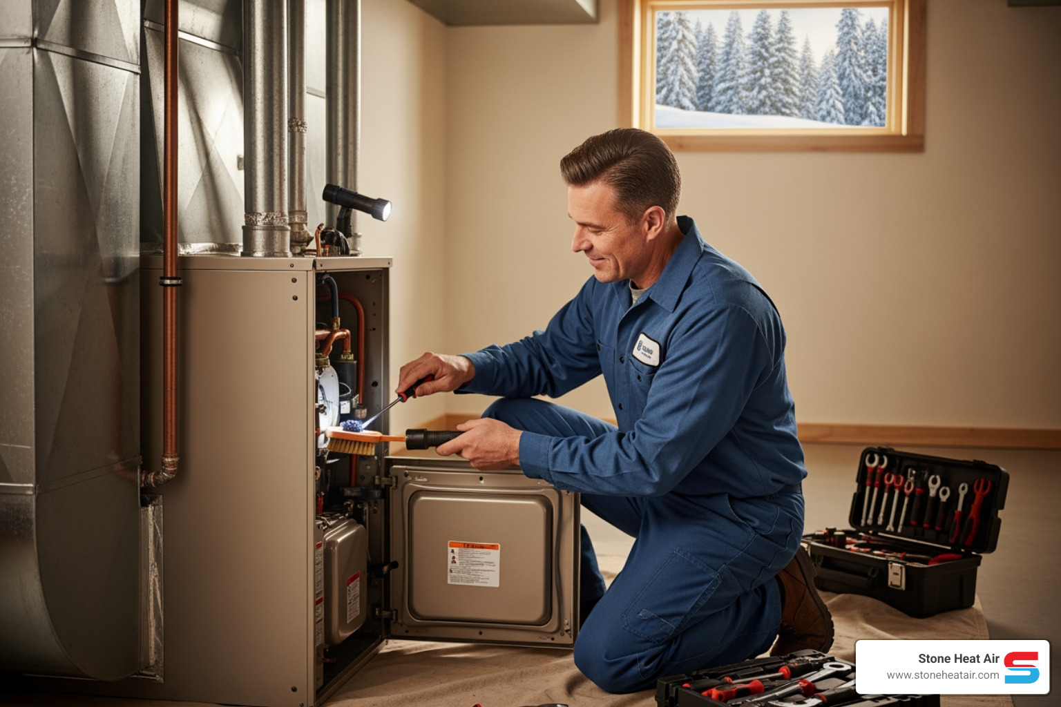 heating maintenance in white city, or