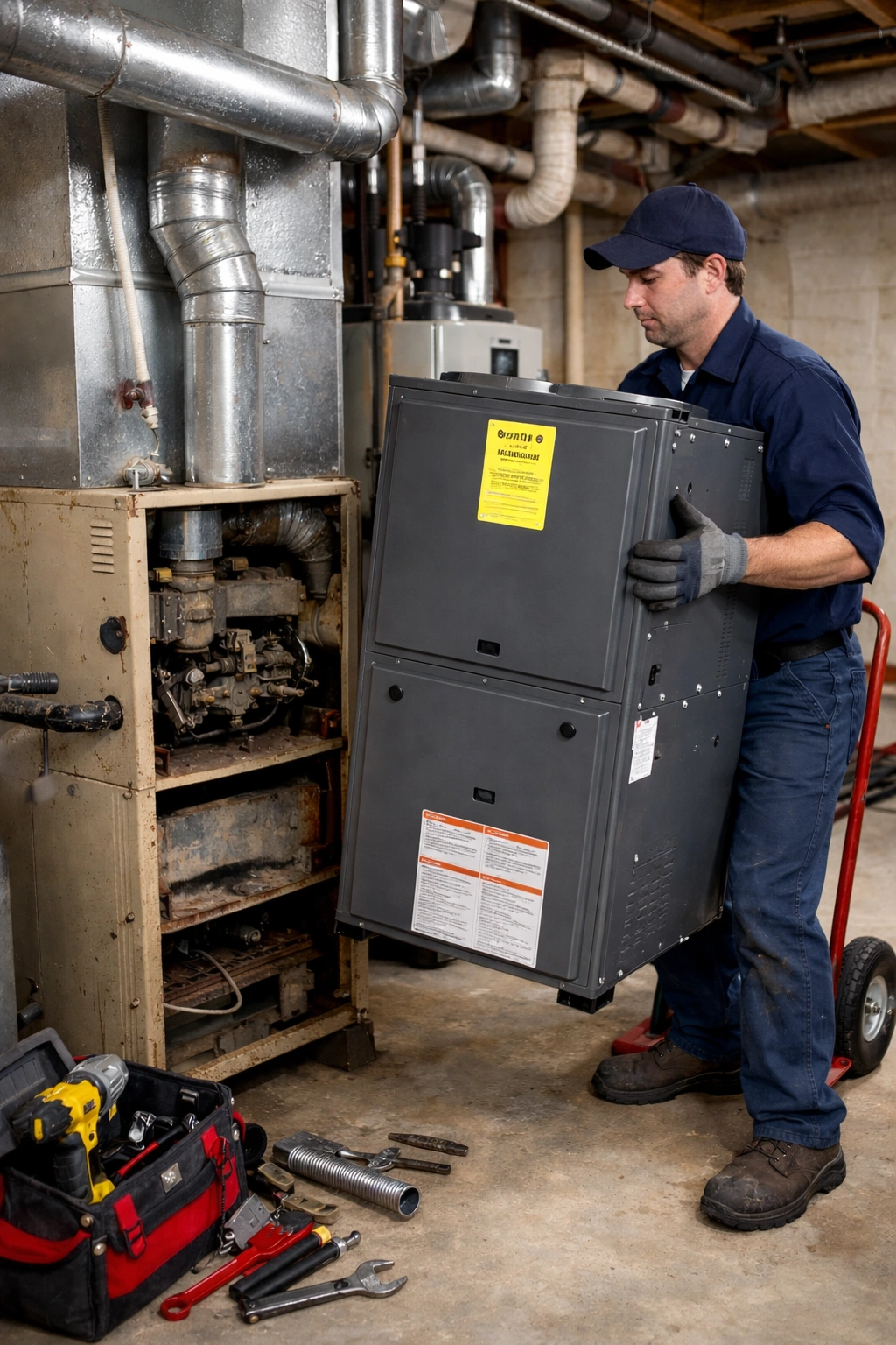 Blog featured image for Furnace Fails? Your Local Talent, OR Replacement Options