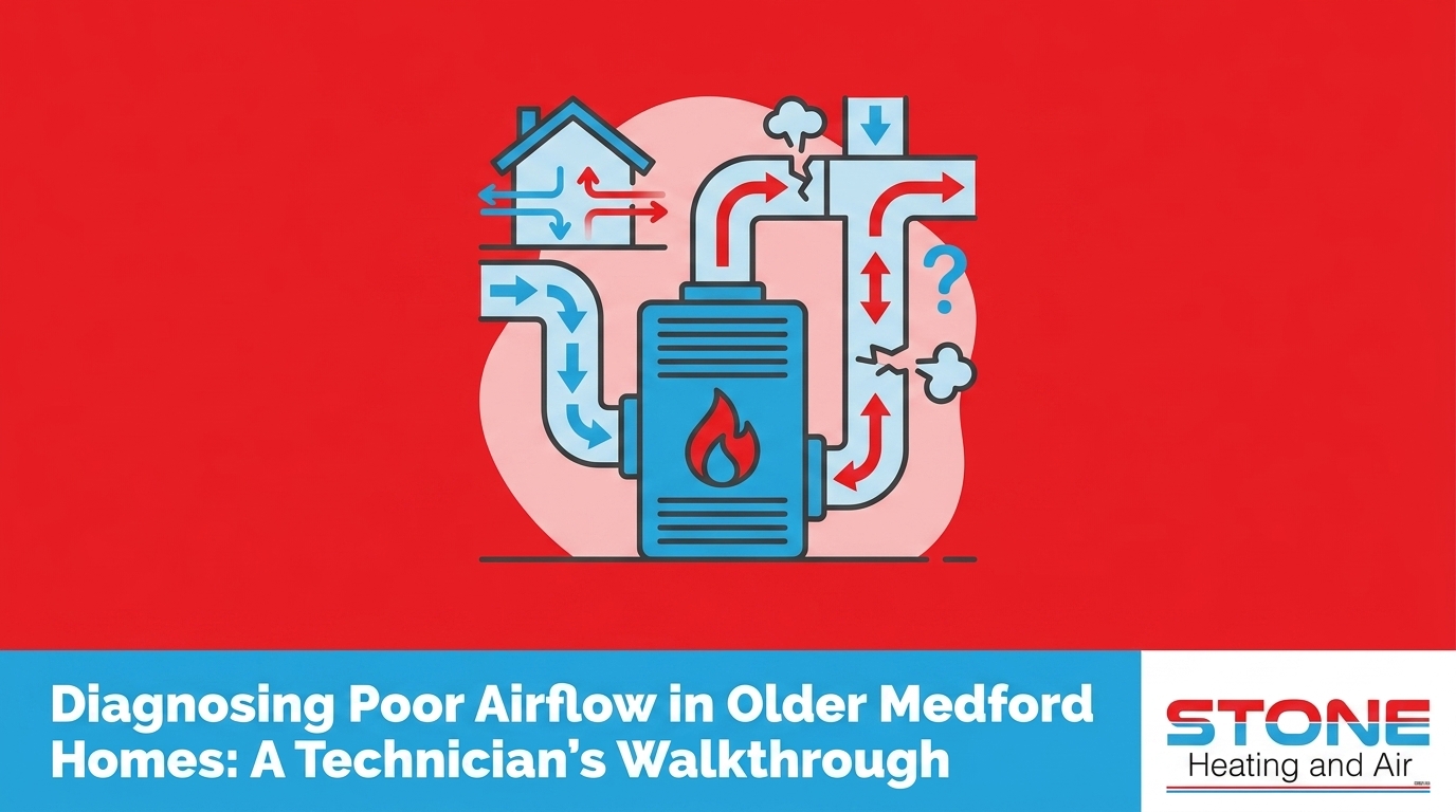 Diagnosing Poor Airflow in Older Medford Homes: A Technician's Walkthrough — featured image
