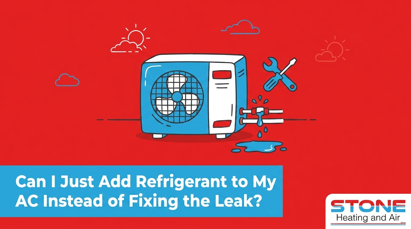 Can I Just Add Refrigerant to My AC Instead of Fixing the Leak? — featured image