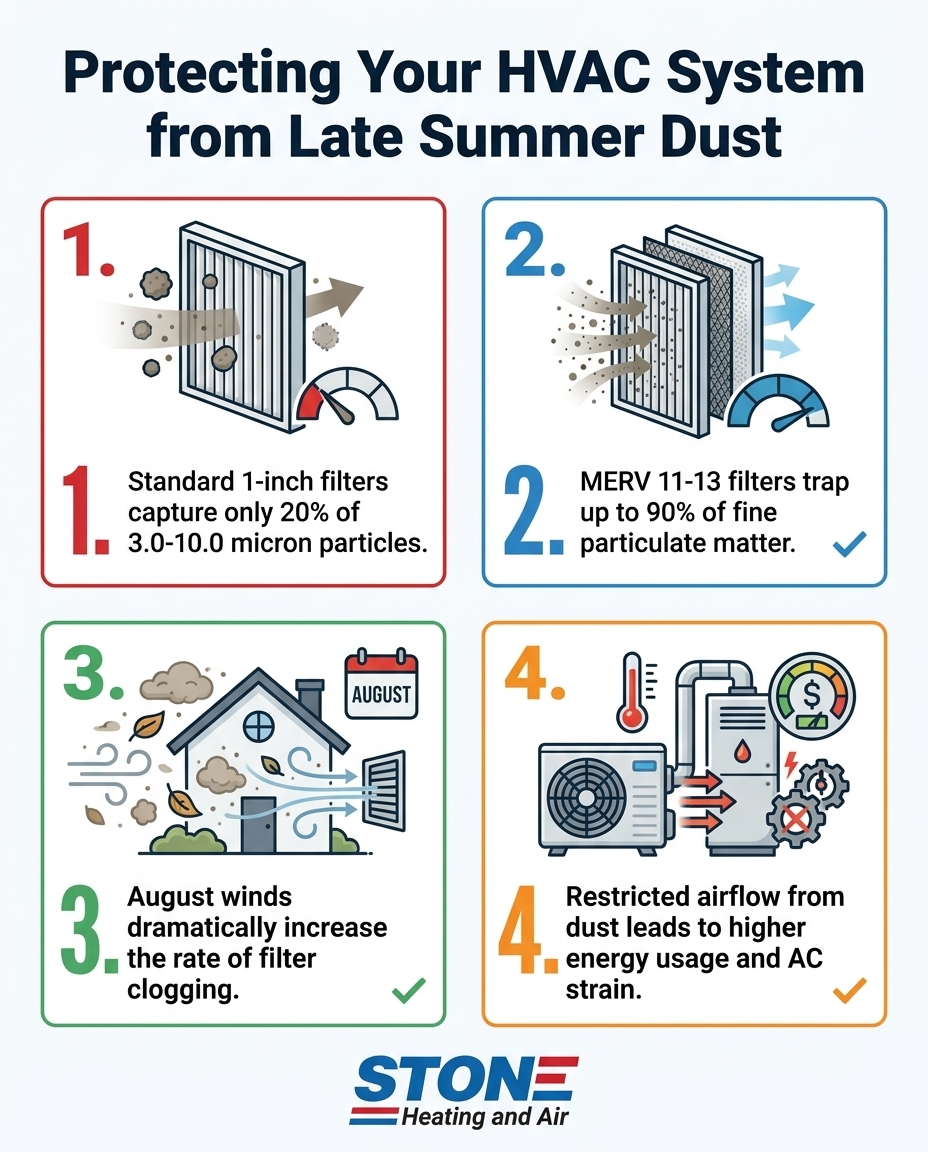 Protecting Your HVAC System from Late Summer Dust