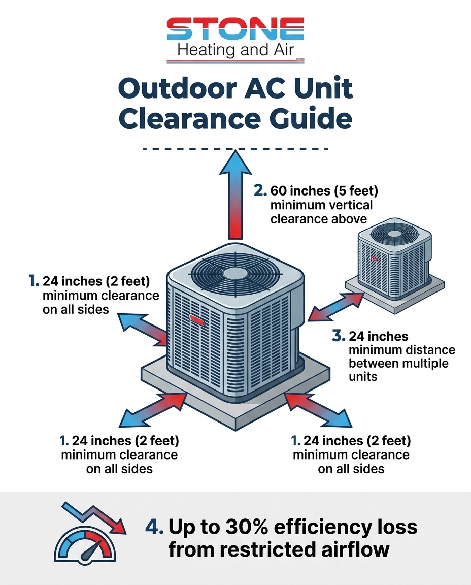 Outdoor AC Unit Clearance Guide