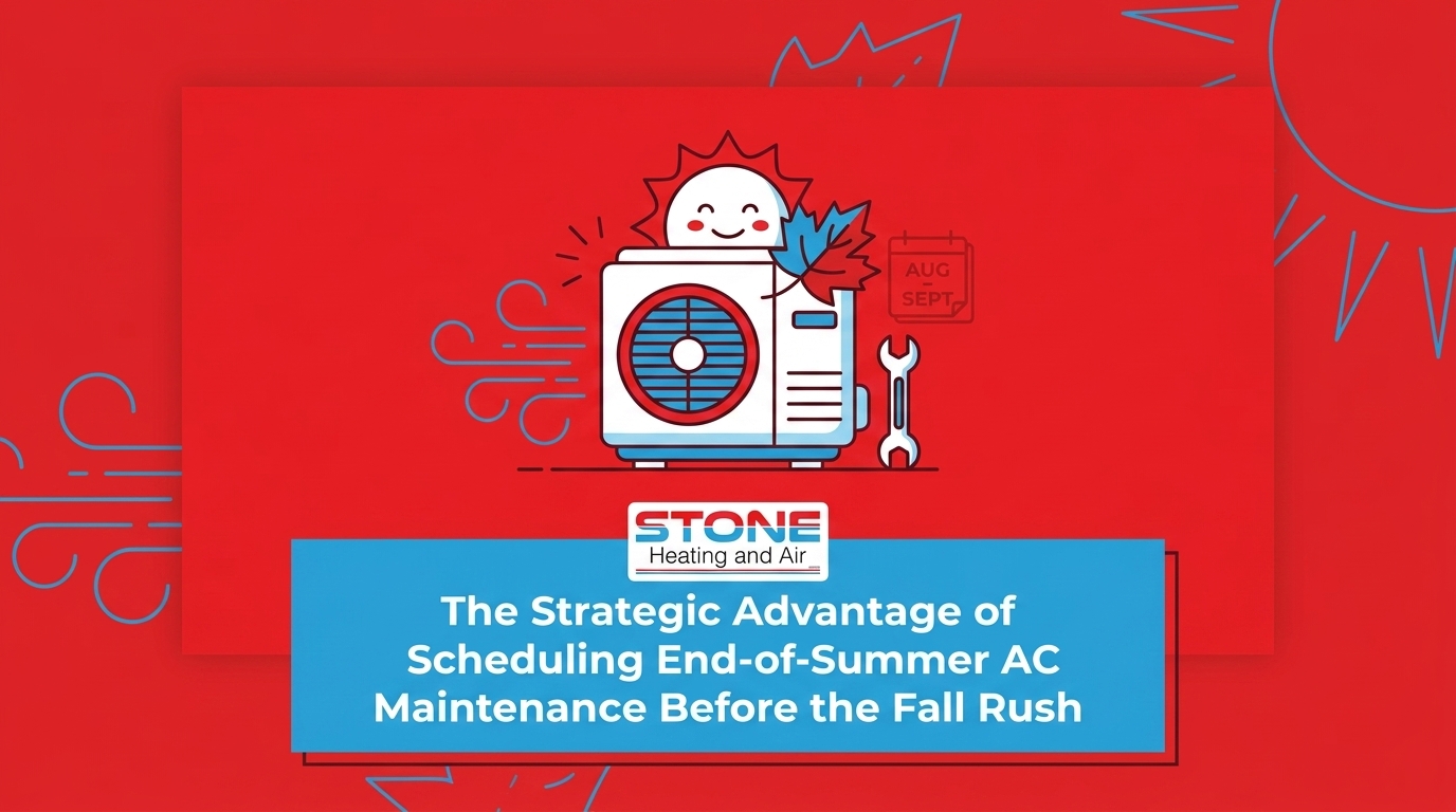 The Strategic Advantage of Scheduling End-of-Summer AC Maintenance Before the Fall Rush — featured image