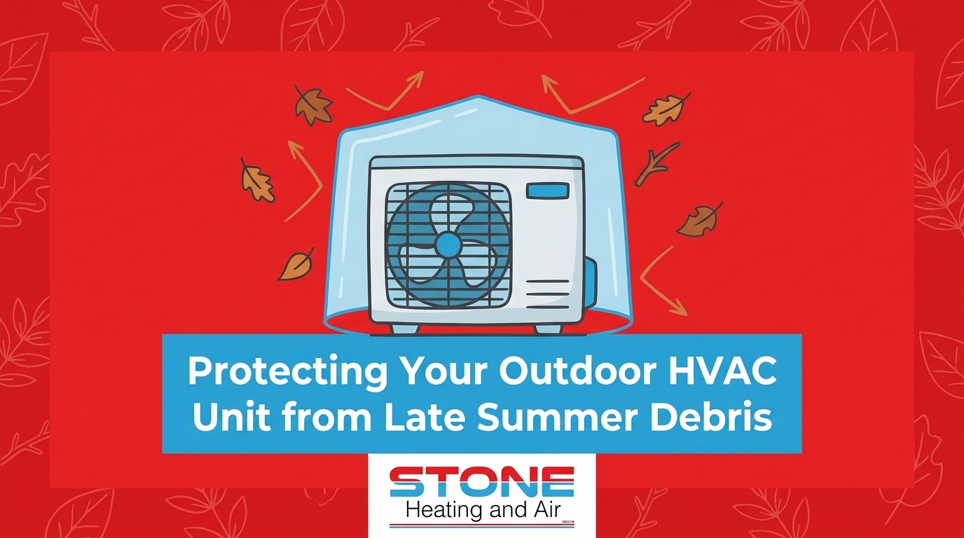 Protecting Your Outdoor HVAC Unit from Late Summer Debris — featured image