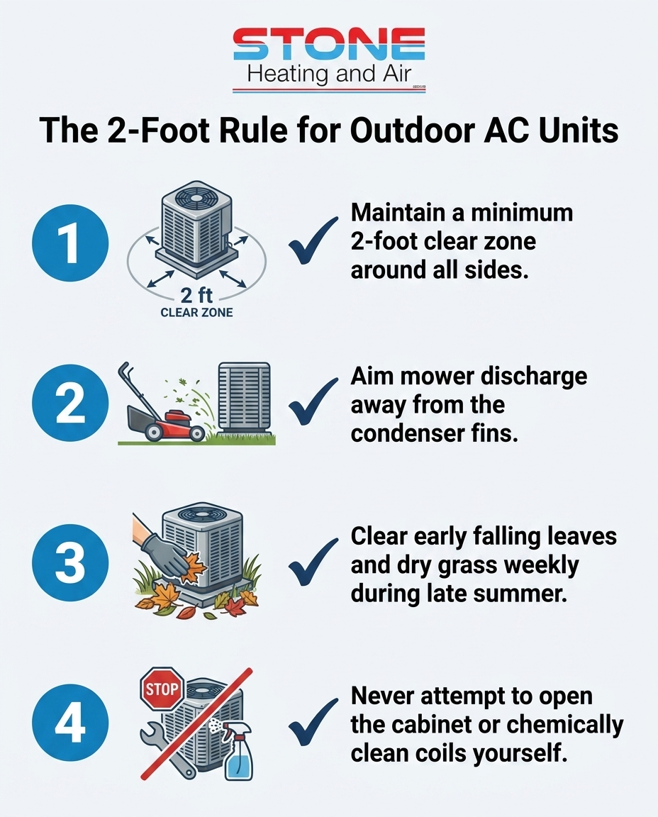 The 2-Foot Rule for Outdoor AC Units