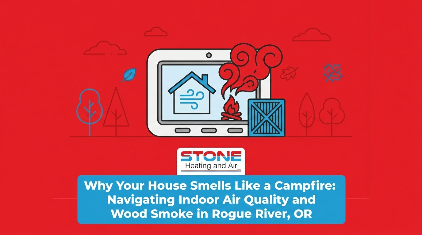 Why Your House Smells Like a Campfire: Navigating Indoor Air Quality and Wood Smoke in Rogue River, OR — featured image