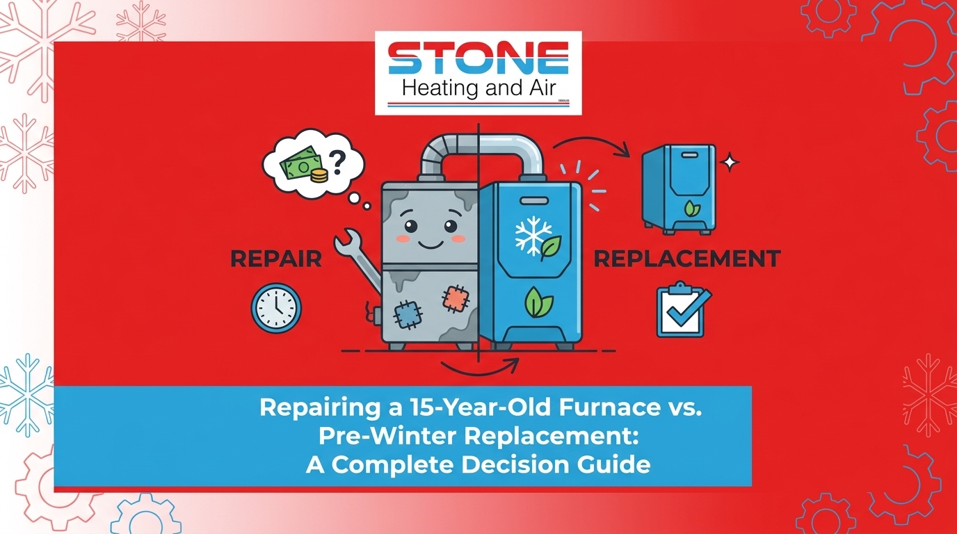 Repairing a 15-Year-Old Furnace vs. Pre-Winter Replacement: A Complete Decision Guide — featured image