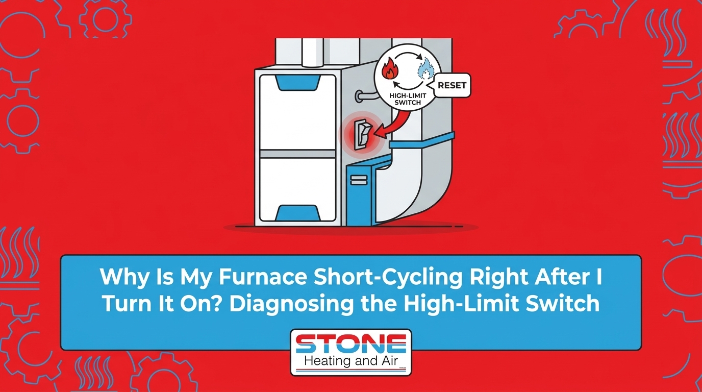 Why Is My Furnace Short-Cycling Right After I Turn It On? Diagnosing the High-Limit Switch — featured image