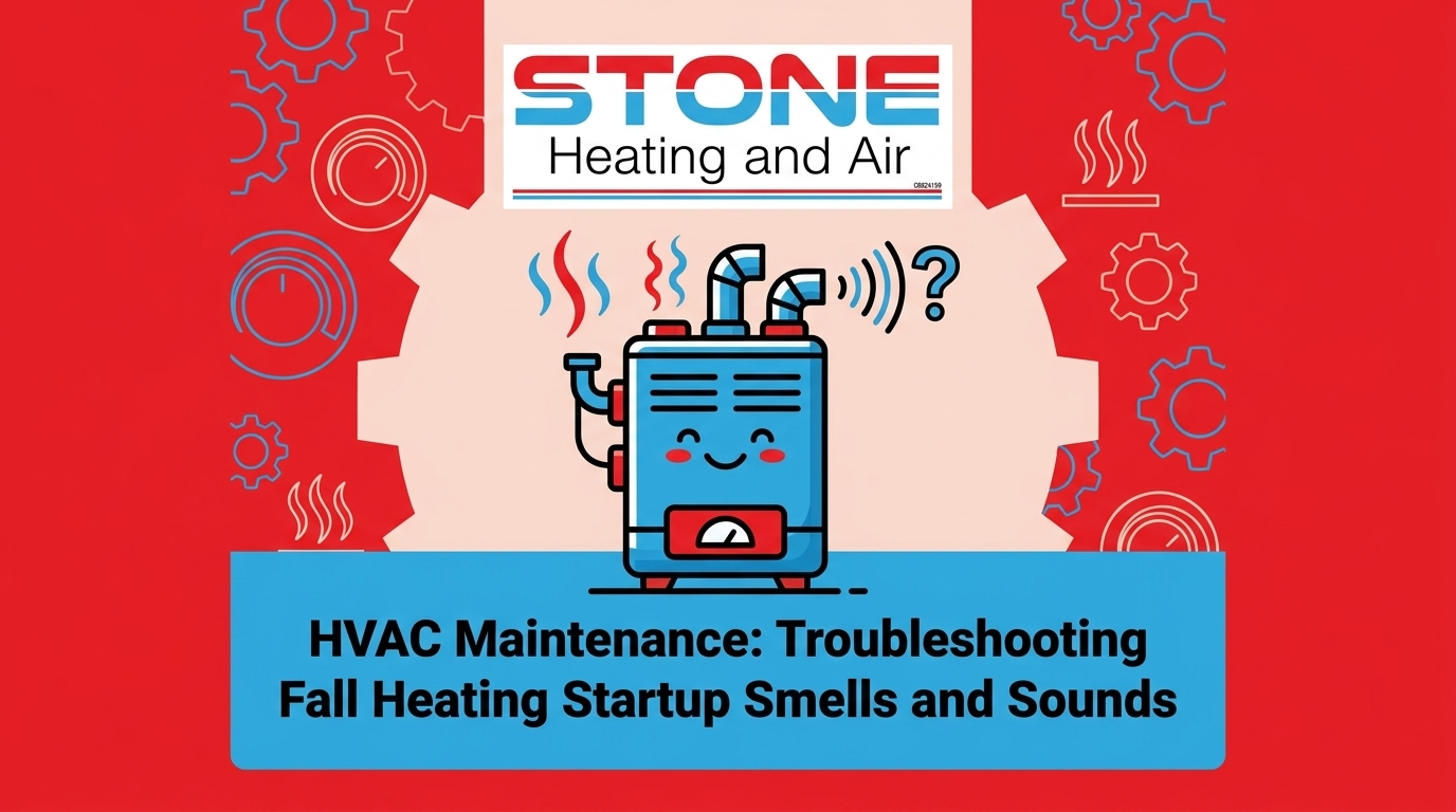 HVAC Maintenance: Troubleshooting Fall Heating Startup Smells and Sounds — featured image