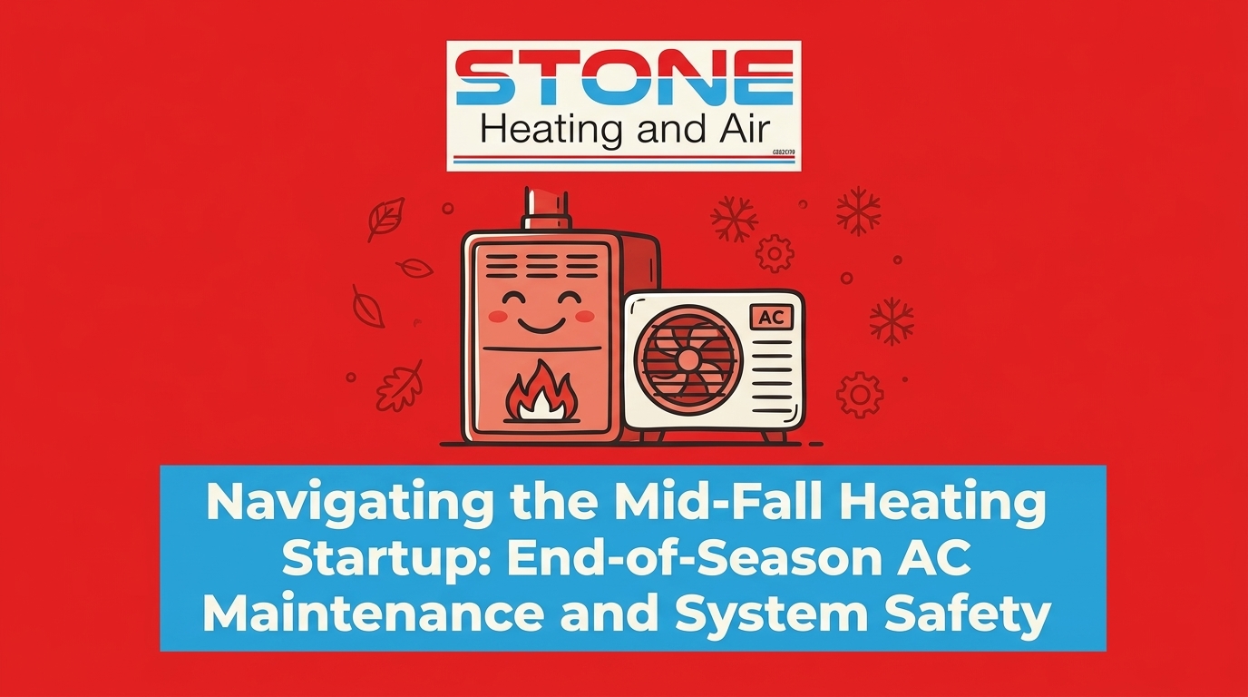 Navigating the Mid-Fall Heating Startup: End-of-Season AC Maintenance and System Safety — featured image