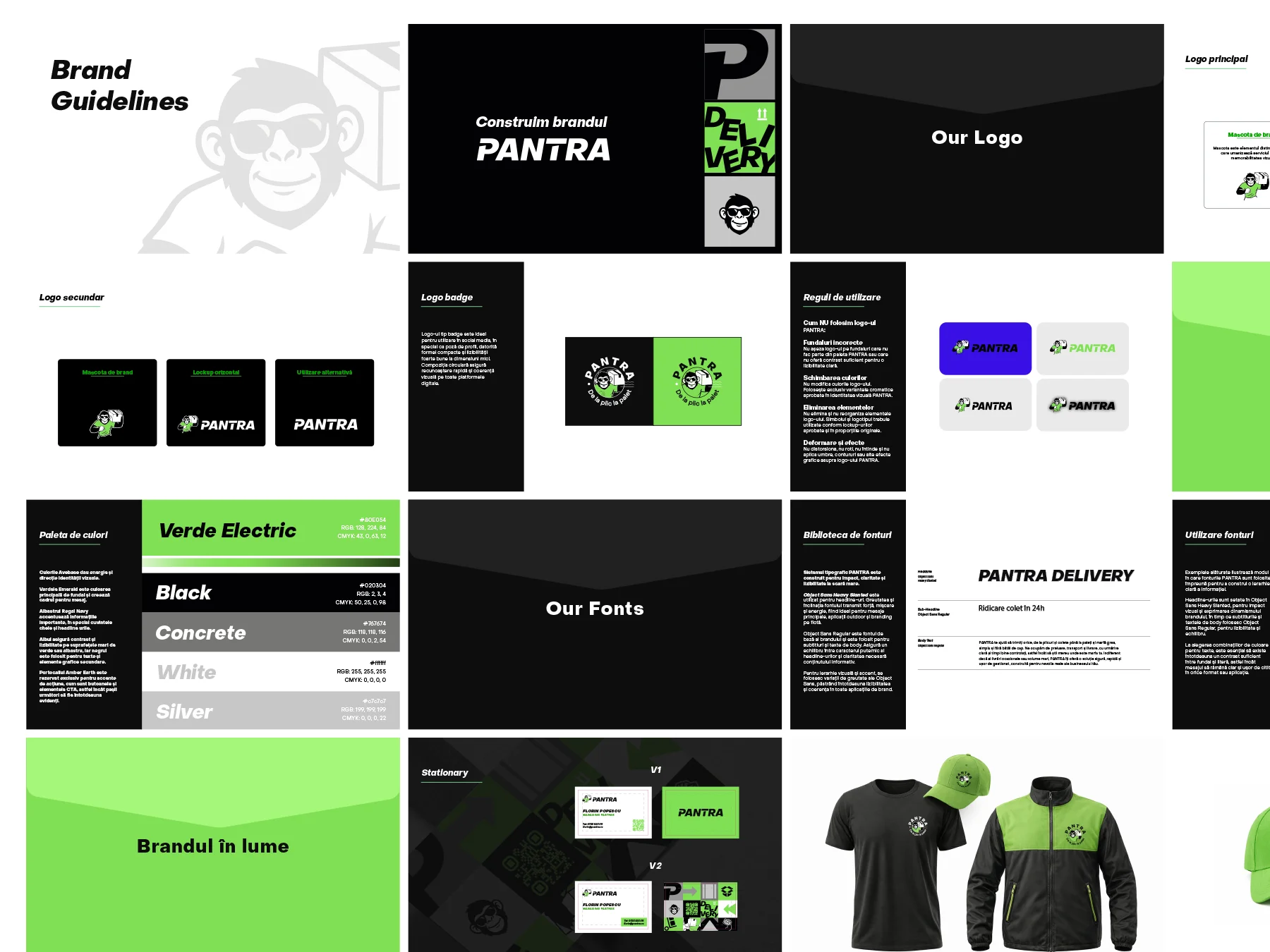 identitate vizuala creare logo, agentie branding Romania Acclamé