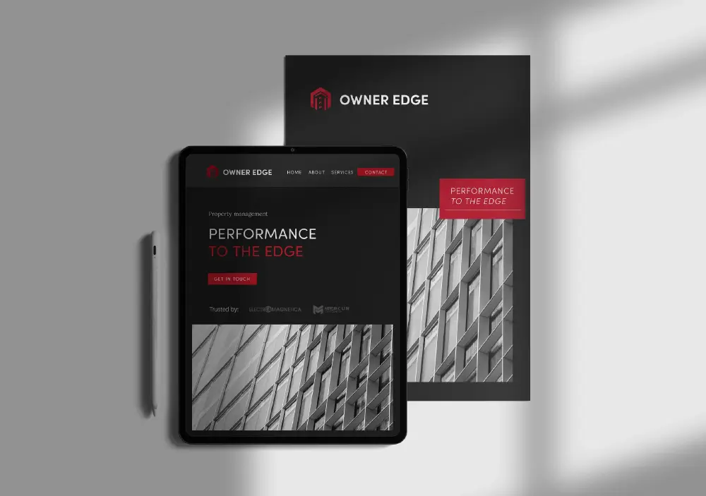 Identitate vizuala real estate owner edge_stationary