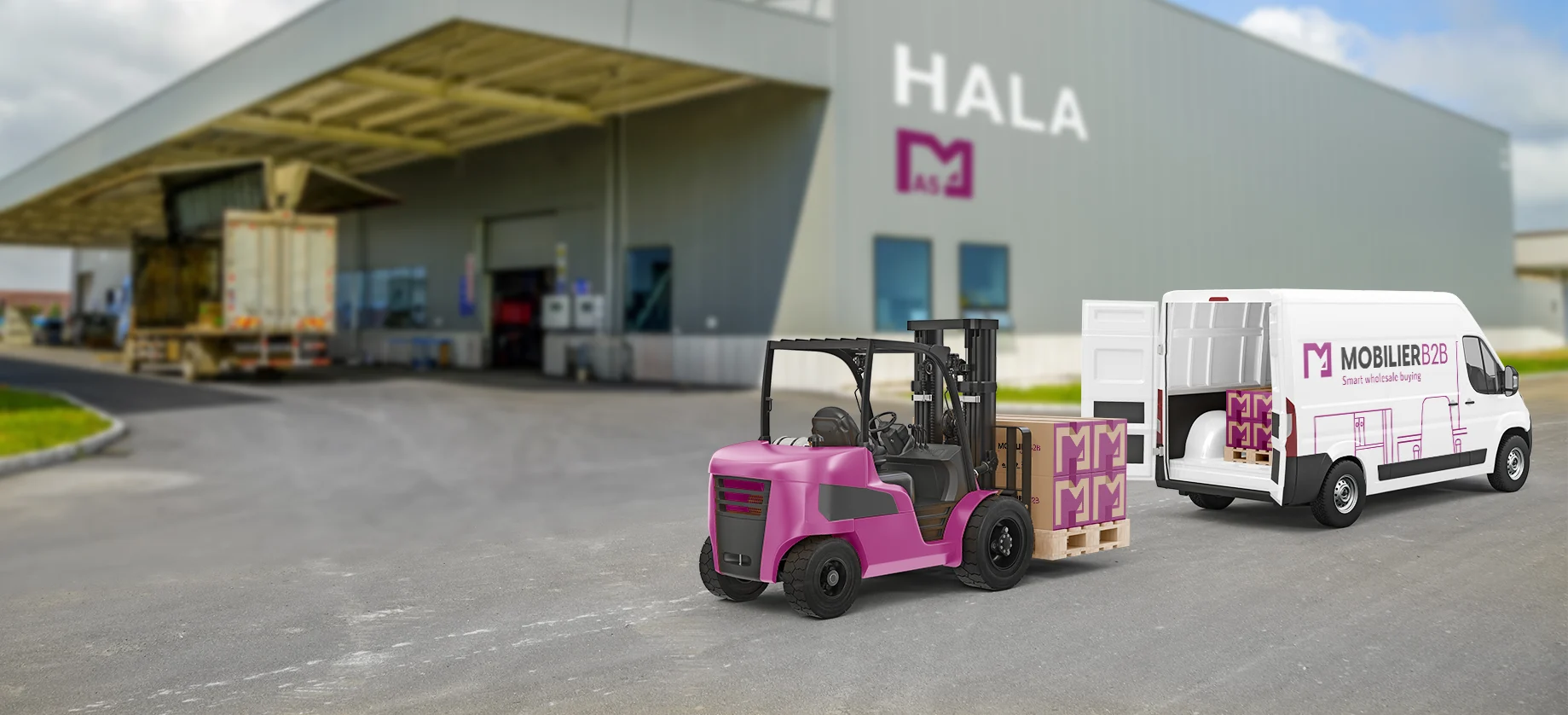 agentie branding romania - design signalistica exterioara - MobilierB2B