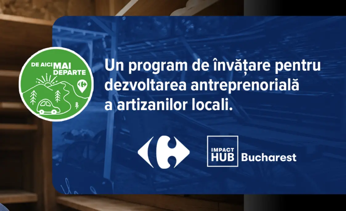 Coperta webinar Carrefour România și Impact Hub Bucharest despre design de ambalaj