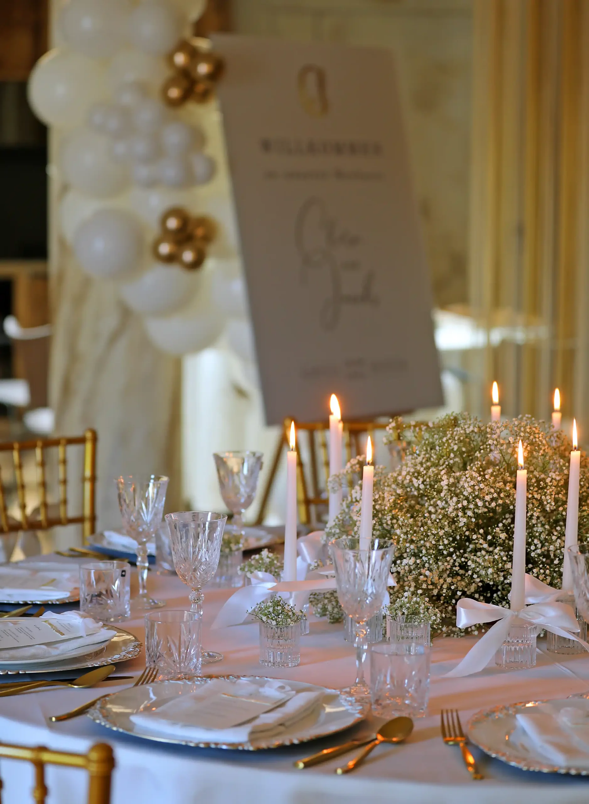 Chalet O Hochzeit Tischdeko