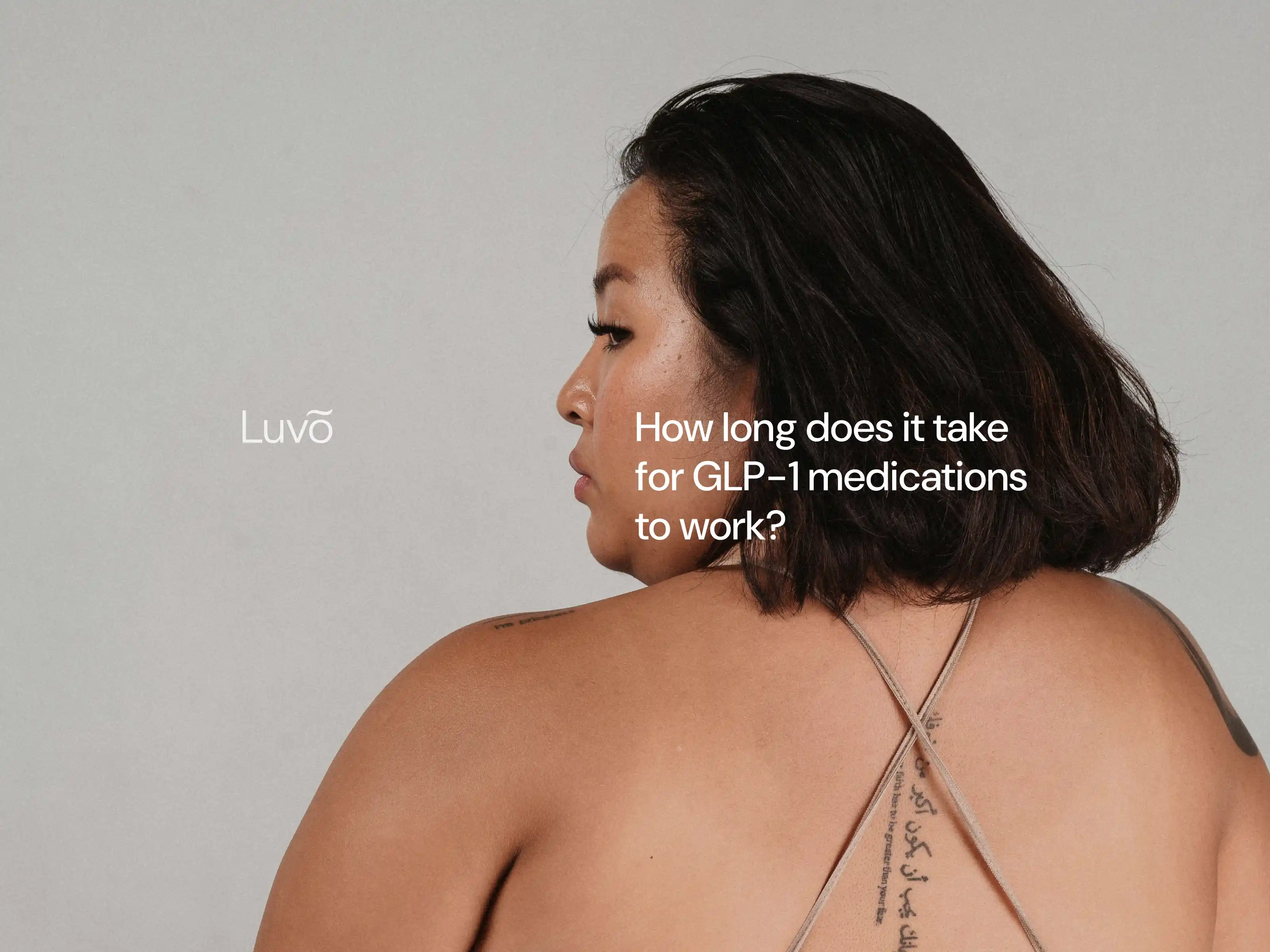 Woman representing how long GLP-1 medications take to work
