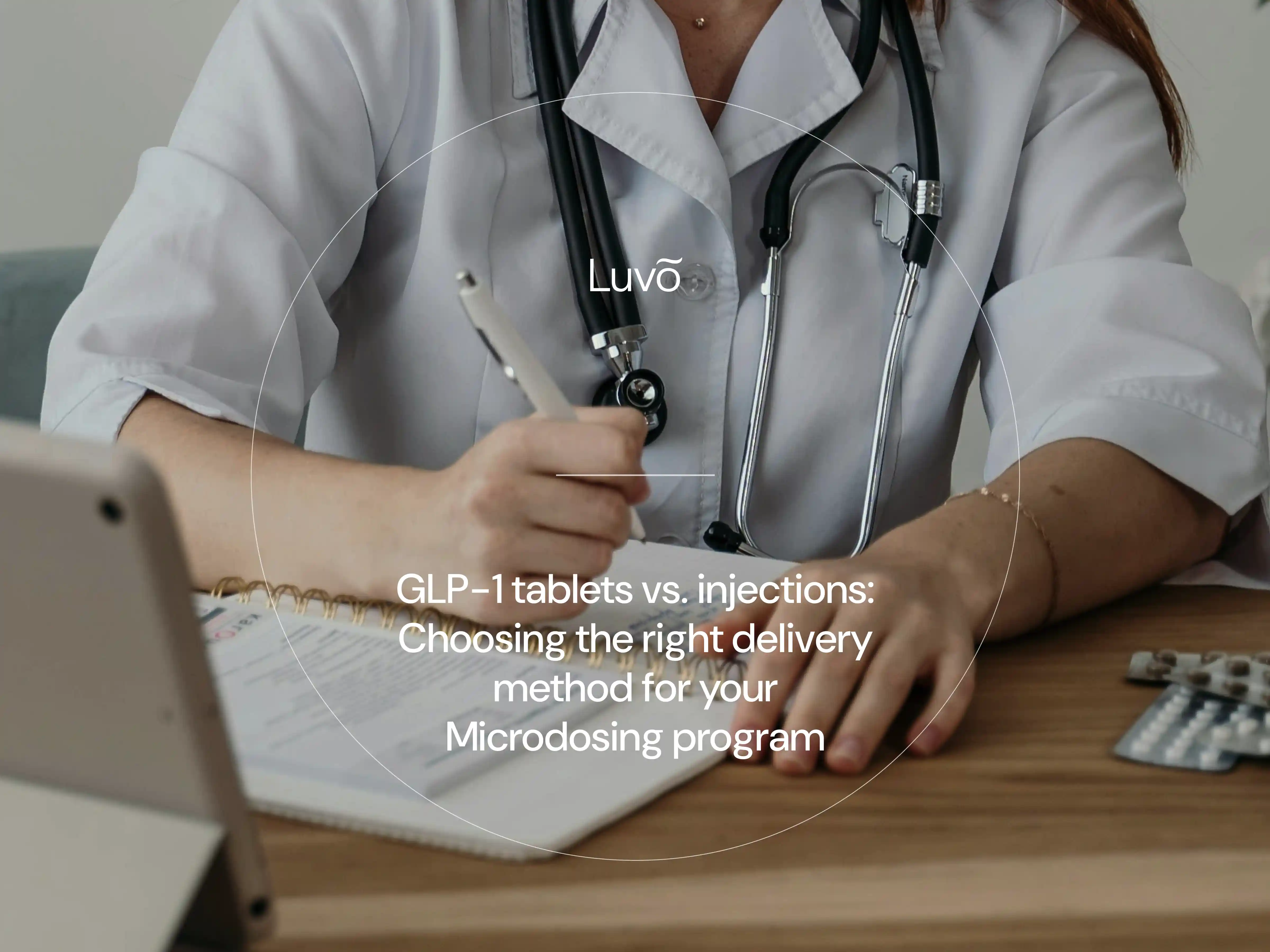 GLP-1 tablets vs. injections: Choosing the right delivery method for your Microdosing program
