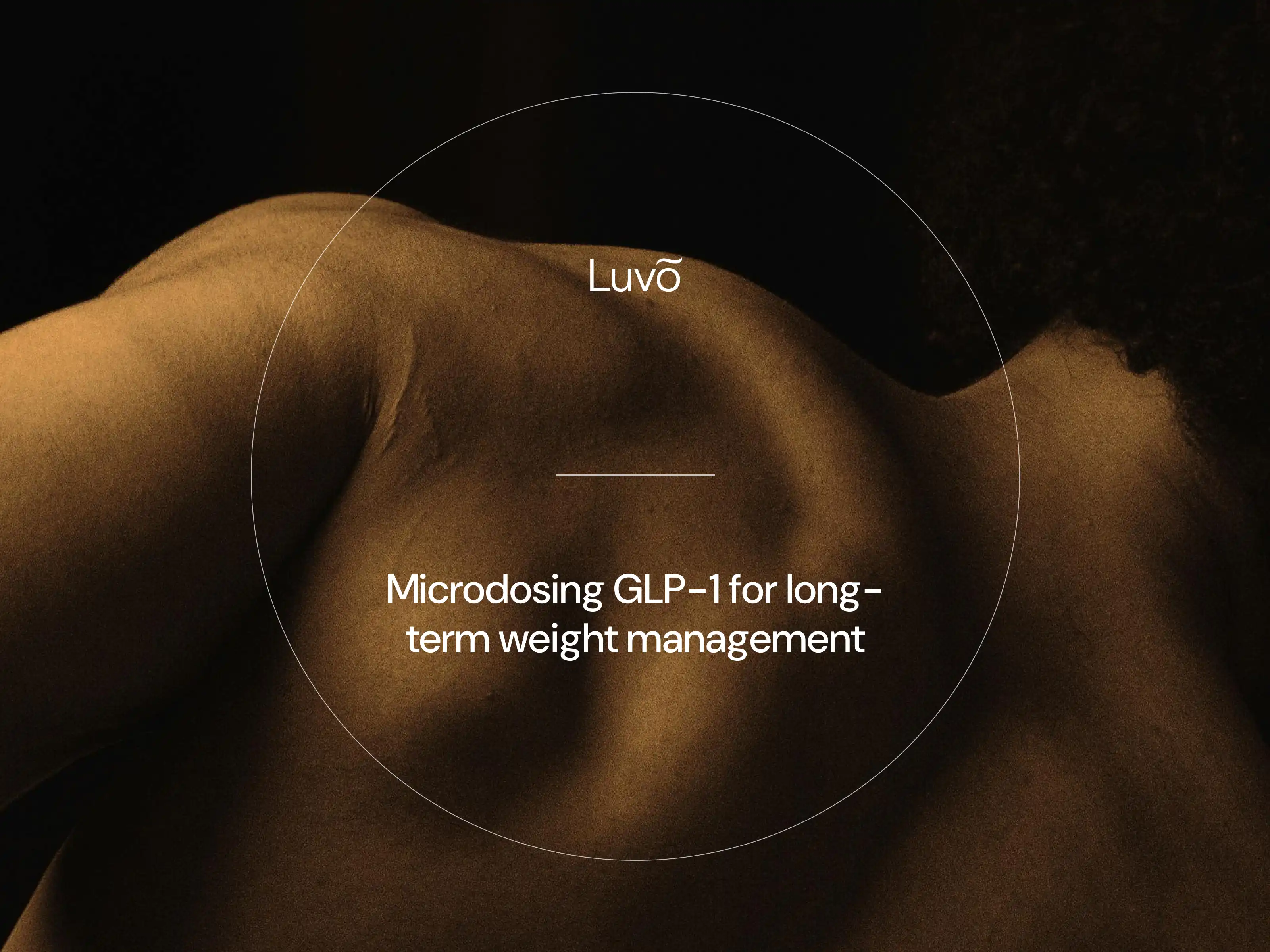 Microdosing GLP-1 for long-term weight management