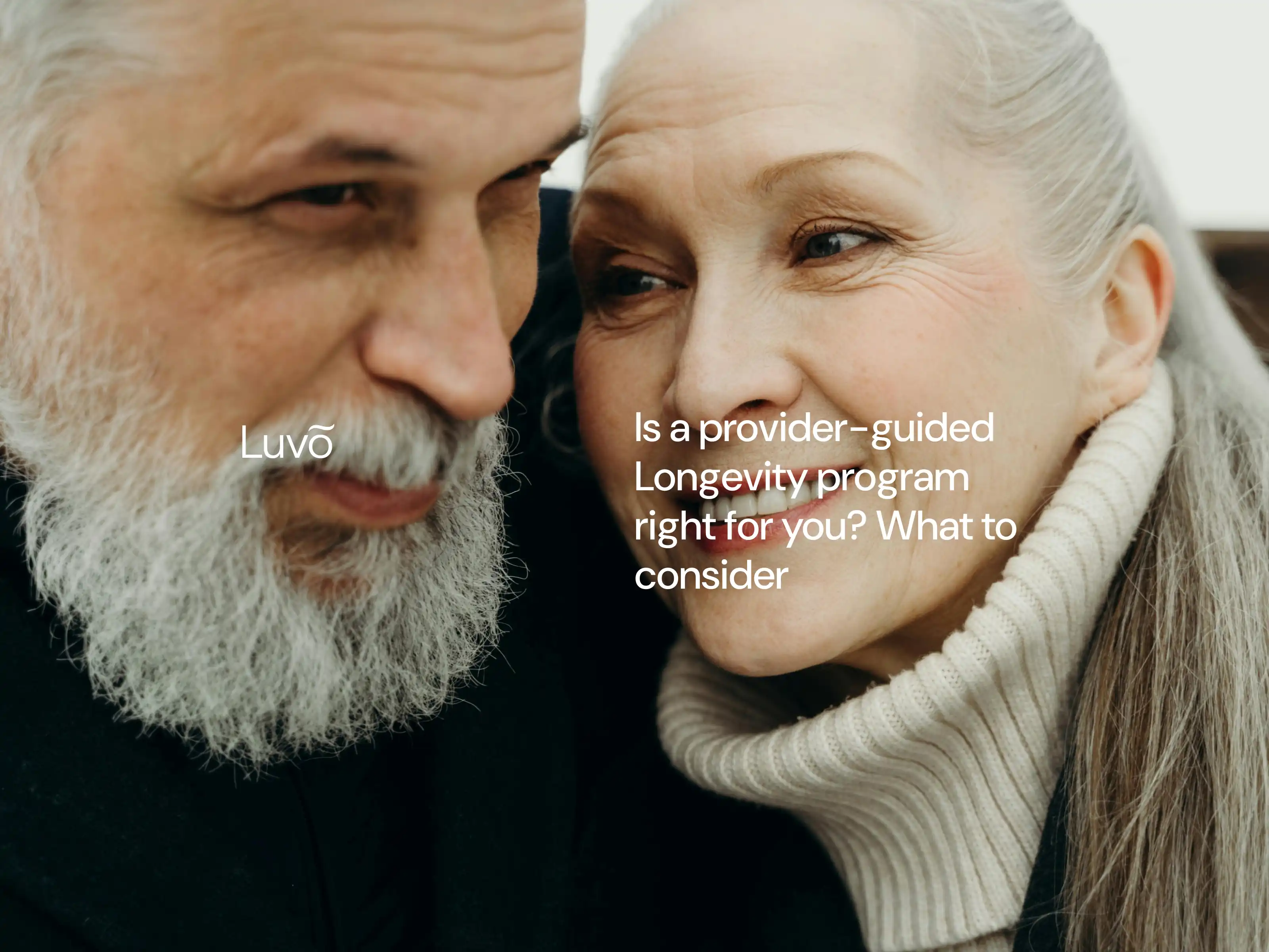 Is a provider-guided longevity program right for you? What to consider