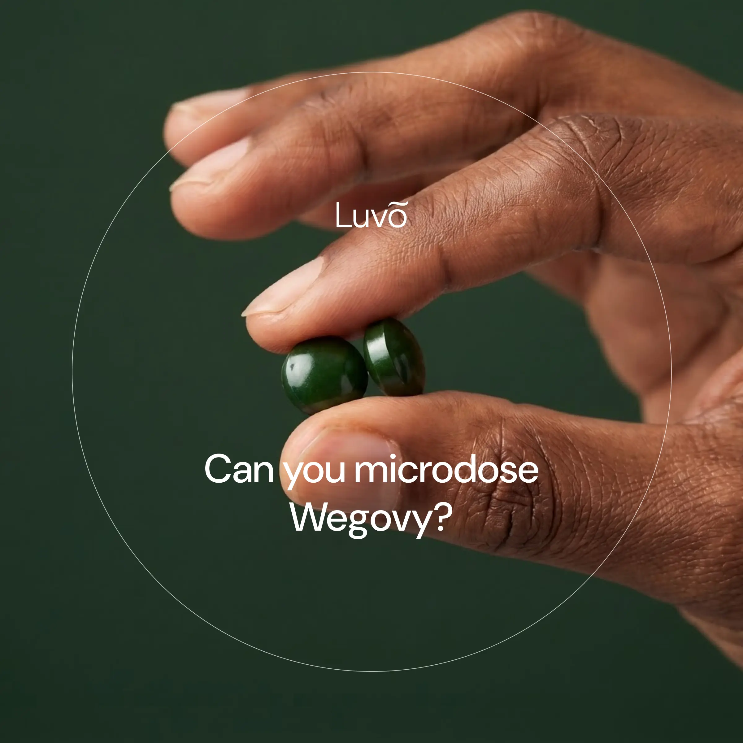 Microdosing Wegovy: What people mean and whether it's possible