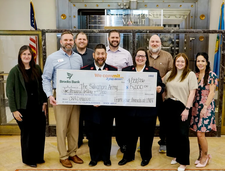 Salvation Army Receives Donation